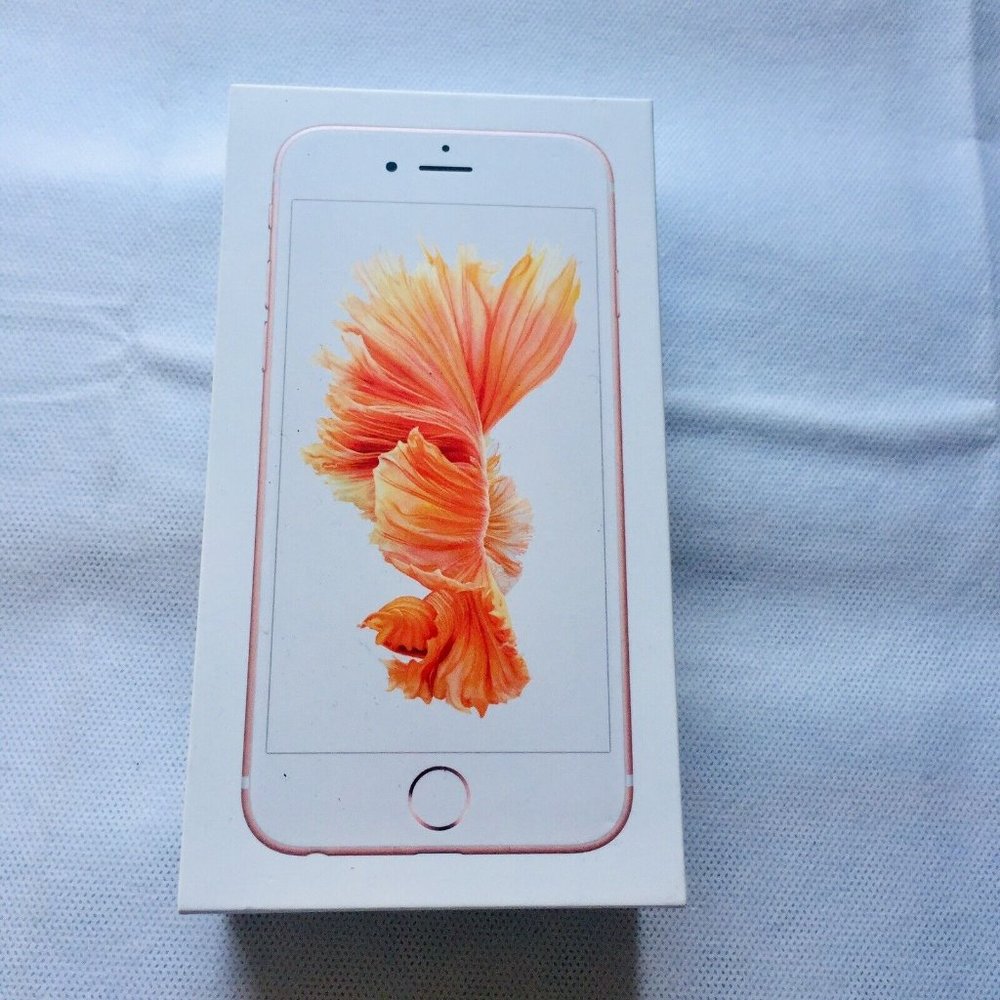 Apple iPhone 6S Retail Empty Box Rose Gold 32 GB EMPTY BOX ONLY